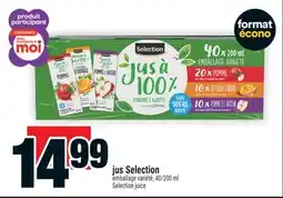 Super C Jus Selection | Selection juice offer