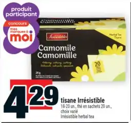 Super C Tisane Irrésistible | Irrésistible herbal tea offer