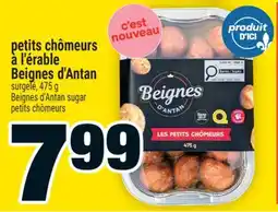Super C petits chômeurs à l'érable Beignes d'Antan | Beignes d'Antan sugar petits chômeurs offer