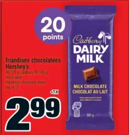 Super C Friandises chocolatées Hershey's | Hershey's chocolate treats offer