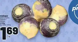 Metro RUTABAGAS | RUTABAGAS offer