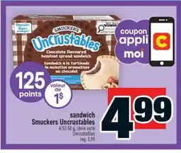 Super C Sandwich Smuckers Uncrustables | Uncrustables offer
