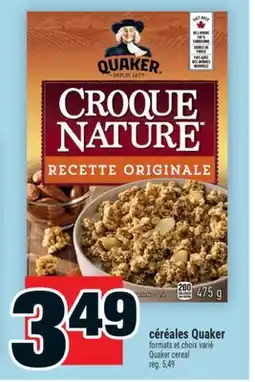 Super C Céréales Quaker | Quaker cereal offer