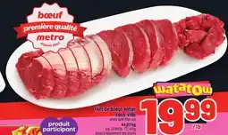 Metro FILET DE BOEUF ENTIER SOUS-VIDE | WHOLE BEEF FILLET COV offer