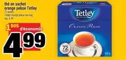 Super C thé en sachet orange pekoe Tetley | Tetley orange pekoe tea bag offer
