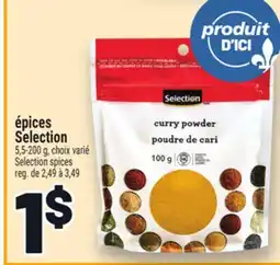 Metro ÉPICES SELECTION | SELECTION SPICES offer