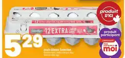 Metro OEUFS BLANCS SELECTION | SELECTION WHITE EGGS offer