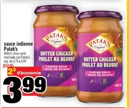 Super C sauce indienne Patak's | marinade cari Patak's offer