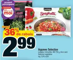 Super C légumes Selection offer