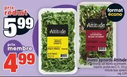 Super C jeunes épinards Attitude | Attitude baby spinach offer