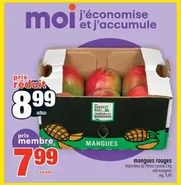 Super C Mangues rouges | red mangoes offer