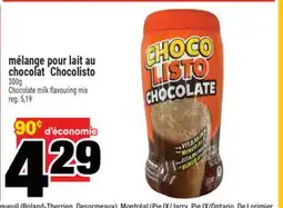 Super C Mélange pour lait au chocolat Chocolisto | Chocolate milk flavouring mix offer