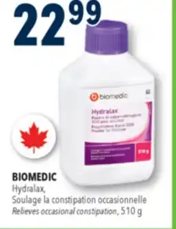 Familiprix BIOMEDIC Hydralax, Relieves occasional constipation, 510g offer