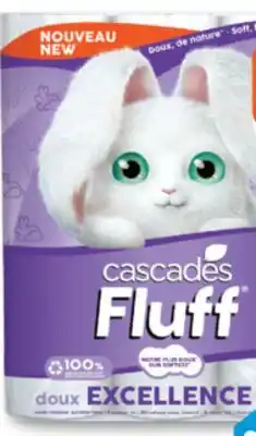 Familiprix CASCADES, Fluff Bathroom tissue, 12 jumbo rolls or Tuff Enviro, Paper towels, 6 jumbo rolls offer