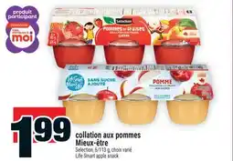 Super C Collation aux pommes Mieux‑être | Life Smart apple snack offer