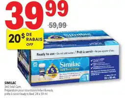 Familiprix SIMILAC 360 Total Care Infant formula ready to feed offer