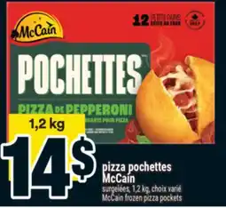 Super C Pizza pochettes McCain | McCain frozen pizza pockets offer