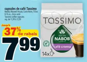 Super C capsules de café Tassimo | Tassimo coffee capsules offer