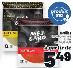 Metro TORTILLAS MEJI CANO | MEJI CANO TORTILLAS offer