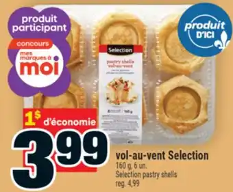 Super C vol-au-vent Selection | Selection pastry shells offer