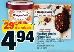 Super C friandises glacées Häagen-Dazs | Häagen-Dazs frozen treats offer