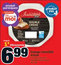 Super C fromage Irrésistible Artisan | IrrésistibleArtisan cheese offer