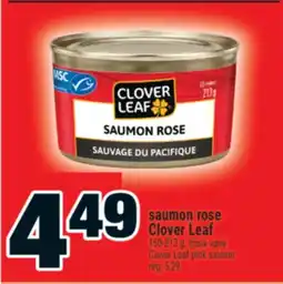 Super C saumon rose CloverLeaf | CloverLeaf pink salmon offer