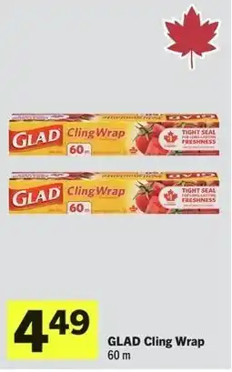 IGA Glad cling wrap offer