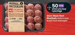 IGA Store-Made Beef Meatballs offer