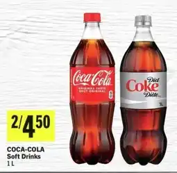 IGA Coca-cola soft drinks offer