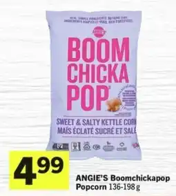 IGA Angie's boomchickapop popcorn offer