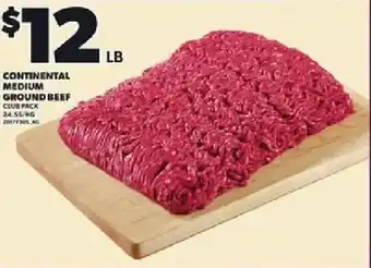 Continental medium ground beef