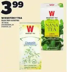 Loblaws Wissotzky tea offer