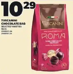 Loblaws Tuscanini chocolate bag offer