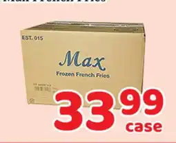 Fresh Value Max French Fries offer