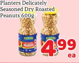 Fresh Value Planters Delicately Seasoned Dry Roasted Peanuts offer