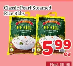Fresh Value Classic Pearl Steamed Rice 8Lbs offer