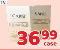 Fresh Value CAPRI CANOLA OIL, VEGETABLE OIL offer