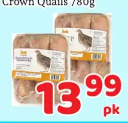 Fresh Value Crown Quails offer