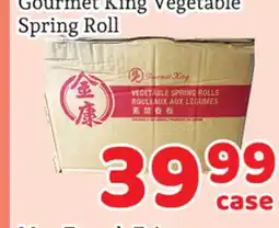 Fresh Value Gourmet King Vegetable Spring Roll offer