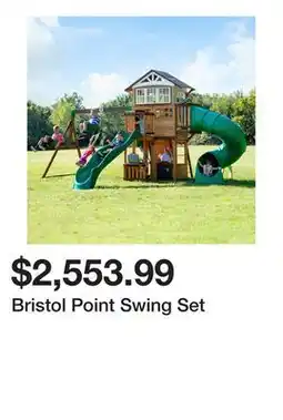 Wayfair Bristol Point Swing Set offer