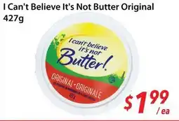 Bestco Food Mart I Can't Believe It's Not Butter Original offer