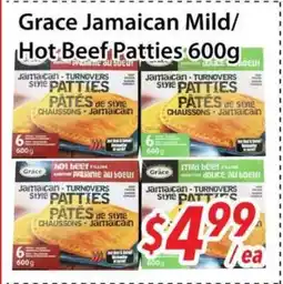 Bestco Food Mart Grace Jamaican Mild/ Hot Beef Patties offer