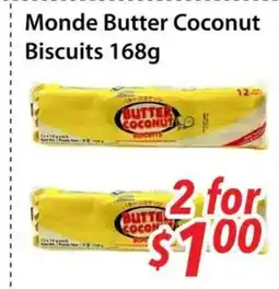 Bestco Food Mart Monde Butter Coconut Biscuits offer