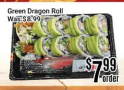Nations Fresh Foods Green Dragon Roll offer