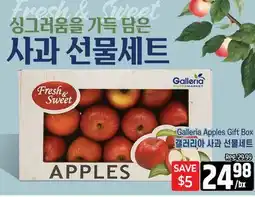 Galleria Supermarket GALLERIA APPLES GIFT BOX offer