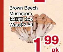 First Choice Supermarket Brown Beech Mushroom offer