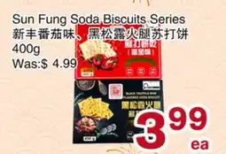 First Choice Supermarket Sun Fung Soda Biscuits Series offer