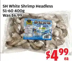 Top Food Supermarket SH White Shrimp Headless offer