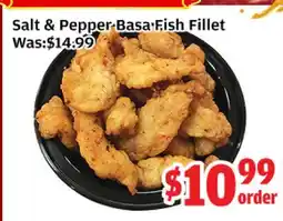 Top Food Supermarket Salt & Pepper Basa Fish Fillet offer